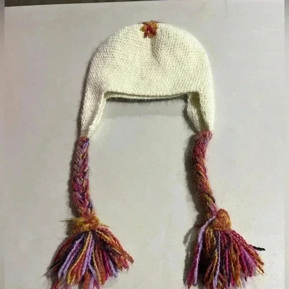 PERUVIAN HANDMADE DIA DE LA MUERTE EARFLAP BEANIE HAT main image 6